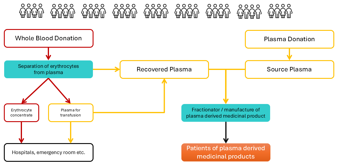 scheme for plasma fractionation